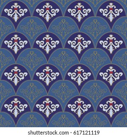 Ethnic seamless pattern. Abstract ornamental