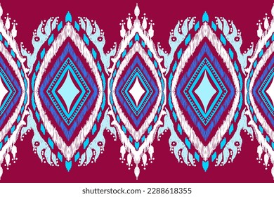 Ethnic seamless pattern, African style, Abstract vector, Chevron embroidery, Paisley embroidery, Navajo geometric pattern, Aztec and tribal motifs, Vector  hand drawn style, Design for printing.