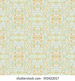 Ethnic seamless pattern. Boho repeating ornament. Background. African, tribal print.Fabric, Cloth Design, Wallpaper, Wrapping. Vector Colorful Pattern.