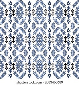 Ethnic seamless pattern fabric geometric