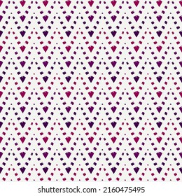 Patrón étnico sin fisuras. Impresión horizontal de zigzag chevron a mano libre. Fondo de diseño elegante de Boho. Papel tapiz al estilo indígena tribal. Pincel, ornamento geométrico dibujado a mano. Resumen de vectores