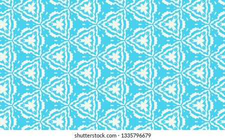 Ethnic seamless pattern. Geometric folklore design. Oriental motif. Ink printed ornament. Vector traditional pattern. 