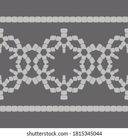 Ethnic seamless pattern of geometric shapes. Seamless pattern. Can be used for social media, posters, email, print, ads designs.