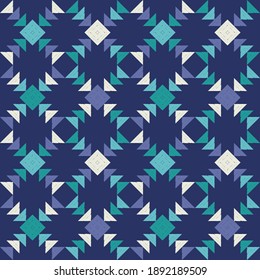 Ethnic seamless pattern of geometric shapes. Scribbles. Can be used for social media, posters, email, print, ads designs.