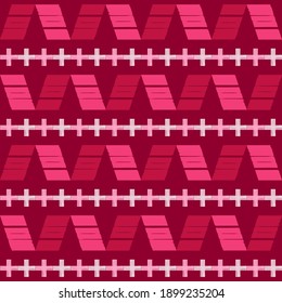 Ethnic seamless pattern of geometric shapes. Scribbles. Can be used for social media, posters, email, print, ads designs.