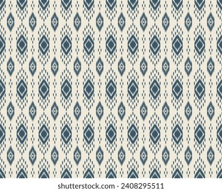 Ethnic Seamless pattern Ikat geometric Indian style.Tribal ethnic vector texture. seamless striped pattern in Aztec style.Indian,Gypsy,African rug. Bohemian.