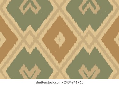 Ethnic Seamless pattern Ikat geometric Indian style.Tribal ethnic vector texture. seamless striped pattern in Aztec style.Indian,Gypsy,African rug. Bohemian.