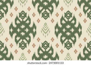 Ethnic Seamless Pattern Ikat geometric Indian style.Tribal ethnic texture. seamless striped pattern in Aztec style.Indian, Gypsy, and African rug. Bohemian.