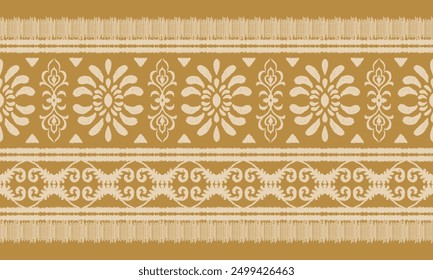 Patrón étnico sin fisuras Ikat geométrico estilo indio. Textura étnica tribal. patrón de rayas sin fisuras en estilo azteca. alfombra india, gitana y africana. Bohemio.