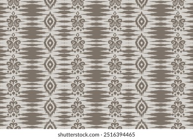 Ethnic Seamless Pattern Ikat geometric Indian style.Tribal ethnic texture. seamless striped pattern in Aztec style.Indian, Gypsy, and African rug. Bohemian.