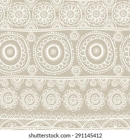 ethnic seamless pattern. Indian ornament, kaleidoscopic flora pattern, mandala. range, circle, round, disk. nice African abstract seamless pattern