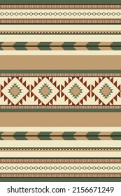 Ethnic Seamless Pattern. Mexican Woven Rug. Southwestern Design. Background For Cinco De Mayo Party Decor.