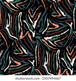 ethnic seamless pattern on background