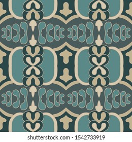 Ethnic seamless pattern. Ornate print, vintage design. Decorative background in traditional folk style