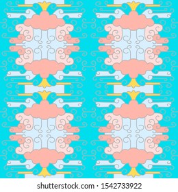 Ethnic seamless pattern. Ornate print, vintage design. Decorative background in traditional folk style