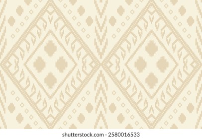 Ethnic seamless pattern repeating tribal fabric boho fashion colorful geometric ornaments can be used for background, textile, coloring book, cover, curtain, clothing.