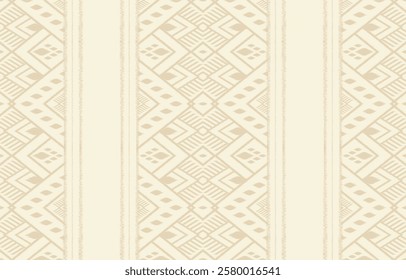 Ethnic seamless pattern repeating tribal fabric boho fashion colorful geometric ornaments can be used for background, textile, coloring book, cover, curtain, clothing.