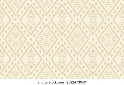 Ethnic seamless pattern repeating tribal fabric boho fashion colorful geometric ornaments can be used for background, textile, coloring book, cover, curtain, clothing.