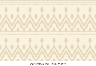 Ethnic seamless pattern repeating tribal fabric boho fashion colorful geometric ornaments can be used for background, textile, coloring book, cover, curtain, clothing.