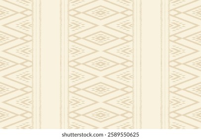 Ethnic seamless pattern repeating tribal fabric boho fashion colorful geometric ornaments can be used for background, textile, coloring book, cover, curtain, clothing.