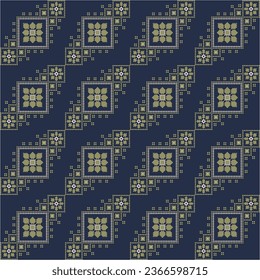 Ethnic seamless pattern in Russian and Ukrainian style. Ornament. Tribal pattern. Folk motive. Can be used for wallpaper,  home textile, packaging, background, decoration.