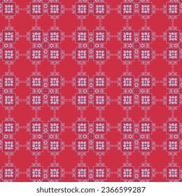 Ethnic seamless pattern in Russian and Ukrainian style. Ornament. Tribal pattern. Folk motive. Can be used for wallpaper,  home textile, packaging, background, decoration.