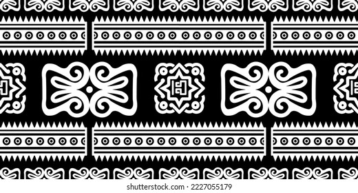 Ethnic seamless pattern. Stylish Navajo design. Modern abstract wallpaper. Vector illustration