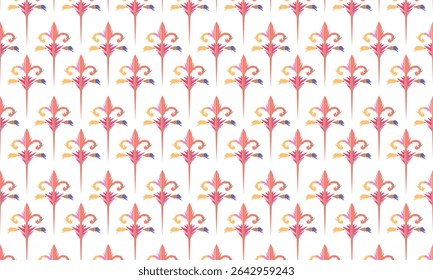 Ethnic seamless pattern traditional background design for carpet, wallpaper, clothing, wrapping, batik, fabric, embroidery vector illustration.