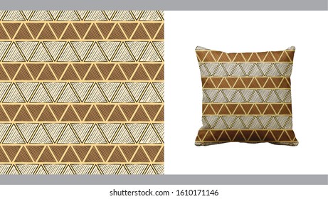 Ethnic seamless pattern traditional. Design for pillow, clothing, background, carpet, wallpaper, wrapping, Batik, fabric,Vector illustration.embroidery style.