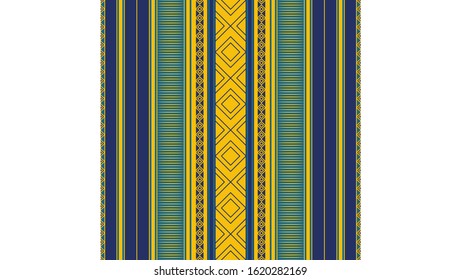 Ethnic seamless pattern traditional. Design for pillow, clothing, background, carpet, wallpaper, wrapping, or fabric. Vector illustration EPS 10