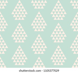Ethnic seamless pattern with triangles. Tribal geometrical background. Vector illustration.