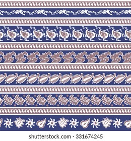 Ethnic seamless pattern. Tribal art print, repeatable background. Fabric design, wallpaper, wrapping