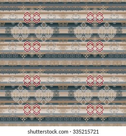 Ethnic seamless pattern. Tribal art print. Boho texture. Cloth design, wallpaper, wrapping