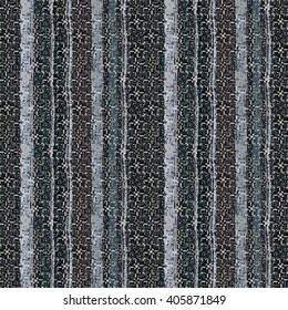 Ethnic seamless pattern. Tribal art boho print, pixel. Background  repeating texture, wrapping, wallpaper