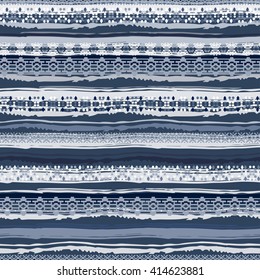 Ethnic seamless pattern. Tribal art colorful boho print, abstract boho pattern. Background texture, decoration, wrapping, wallpaper