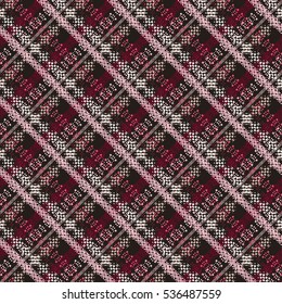 Ethnic seamless pattern. Tribal art print, boho texture. Abstract background, dots, pixels. Wrapping, wallpaper