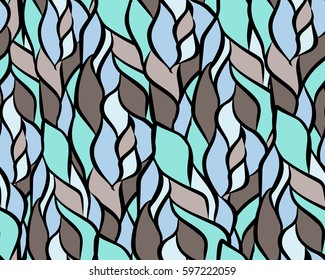 Ethnic seamless pattern. Tribal art boho print, abstract vintage ornament. Background texture, decoration
