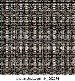 Ethnic seamless pattern. Tribal art texture. Boho repeating background