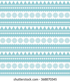 Ethnic seamless pattern. Tribal background. Vector illustration.
