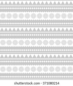 Ethnic seamless pattern. Tribal background. Vector illustration.