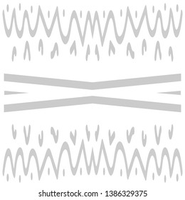 ethnic seamless pattern. Tribal embroidery. Folklore design for clothing, carpet, wallpaper, as an element of decor, etc.
