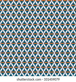 Ethnic seamless pattern. Tribal geometric background. Ethno design. Modern abstract wallpaper. Vector illustration.