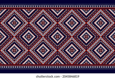 Patrón geométrico étnico sin costura diseño tradicional para fondo, ilustración, papel pintado, envoltura, tela, textil, publicación, mexicano, indio, azteca