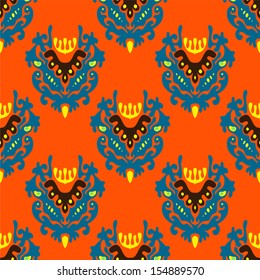 Ethnic Seamless Pattern Vector illustration