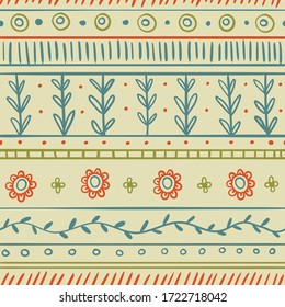 ethnic seamless pattern. vector ornamental decorative illustration. for textile, wallpaper, office, clothing