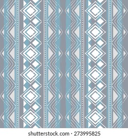 Ethnic seamless pattern. Vector template