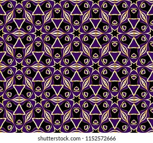 ethnic seamless pattern. vintage ornament. vector illustration. for design, wallpaper, print, fabric.