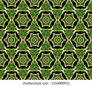 ethnic seamless pattern. vintage ornament. vector illustration. for design, wallpaper, print, fabric.