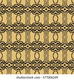ethnic seamless pattern. vintage ornament. vector illustration. for design, wallpaper, print, fabric