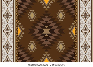 Ethnic seamless patterns. Aztec geometric backgrounds. Stylish navajo design for fabric textile carpet wallpaper.